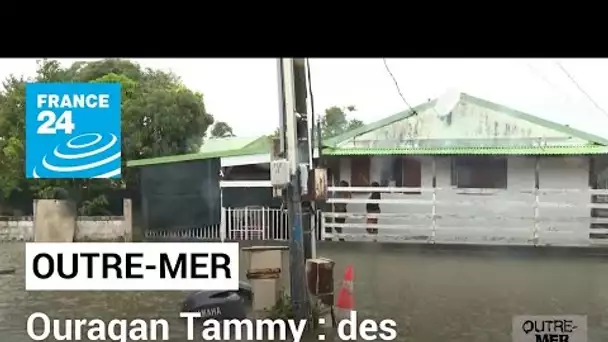 Ouragan Tammy : des inondations dévastatrices en Guadeloupe • FRANCE 24