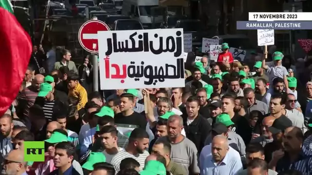 🇵🇸 Palestine : manifestation en soutien aux habitants de la bande de Gaza
