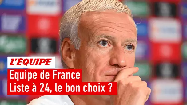 Équipe de France - Une liste de 24 pour Deschamps, la bonne formule ?