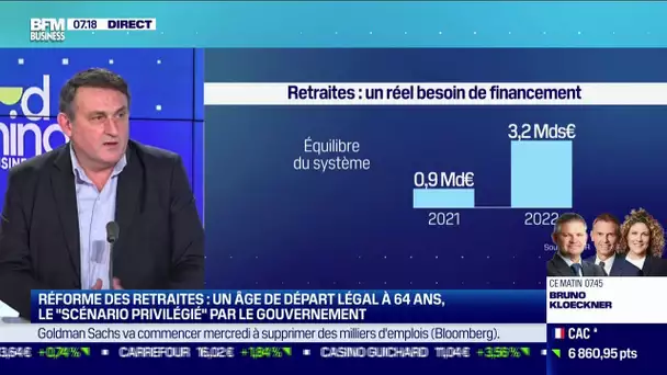 Réforme des retraites: un âge de départ légal à 64 ans, le "scénario privilégié" par le gouvernement