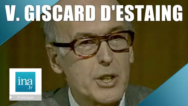 Valéry Giscard d'Estaing "Une nébuleuse avec un noyau central" - Archive vidéo INA