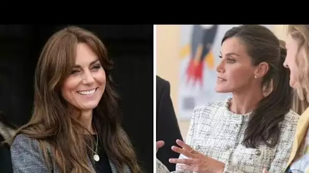 La princesse Kate et la reine Letizia troquent leur garde-robe d'été contre des looks business chics