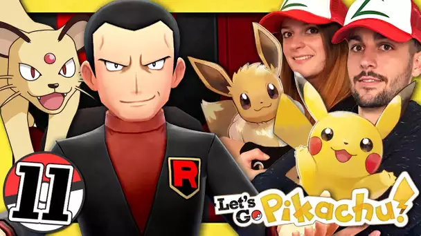 POKEMON LET&#039;S GO PIKACHU EPISODE 11 : LE BOSS DE LA TEAM ROCKET ! (NINTENDO SWITCH CO-OP FR)