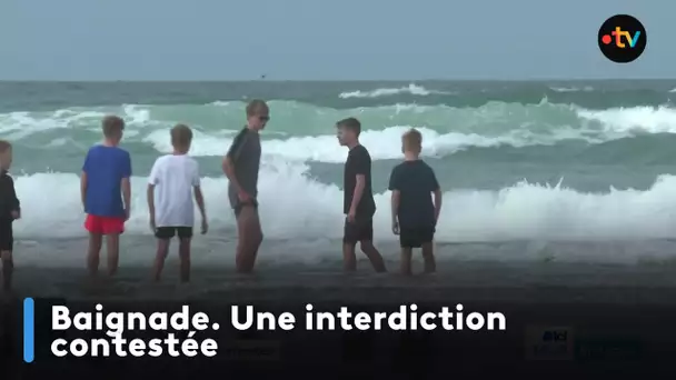 Baignade. Une interdiction contestée