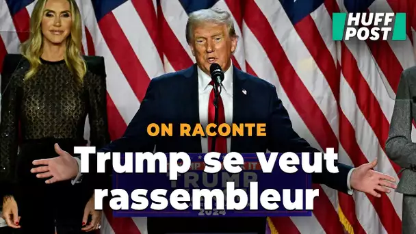 Dans son premier discours, Donald Trump prône l'union