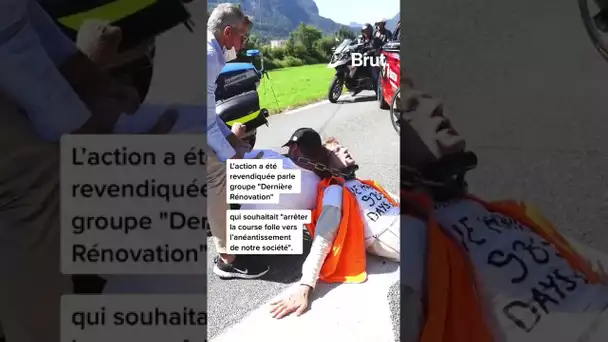 🚲 Le Tour de France interrompu par des militants écologistes
