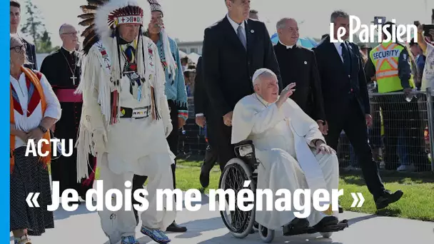 Diminué, le pape François admet qu’il ne pourra « plus voyager au même rythme »