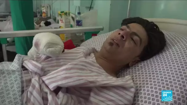 Attentat dans un mariage à Kaboul : reportage dans l'hôpital où ont été transportés les blessés