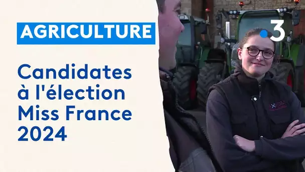 Candidates à l'élection miss France agricole