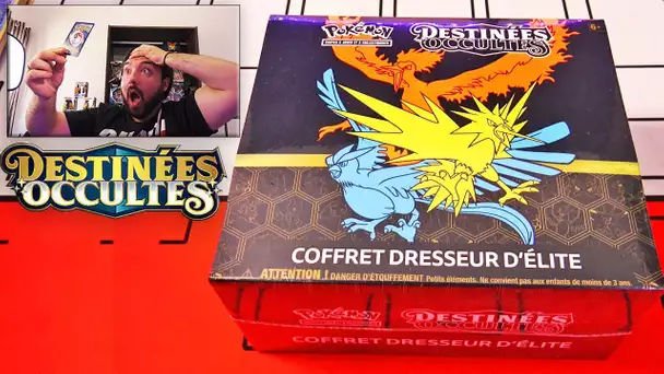 MA MEILLEURE OUVERTURE ÉLITE TRAINER BOX POKEMON DESTINÉES OCCULTES ! 100 % INCROYABLE !