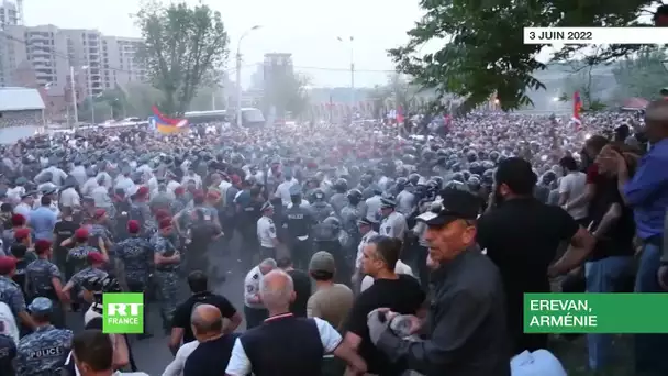 Arménie : des heurts éclatent entre des manifestants et la police à Erevan