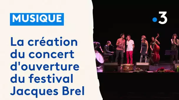 Vesoul : Les Chansons Primeurs, moment unique du concert d'ouverture du festival Jacques Brel