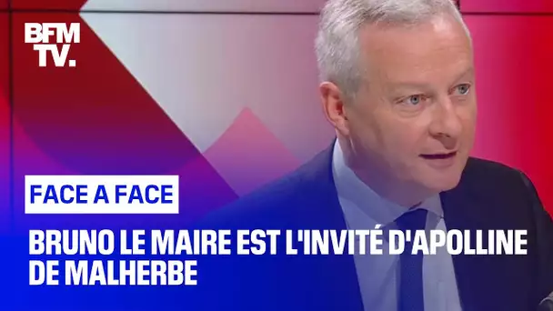 Face-à-Face : Bruno Le Maire