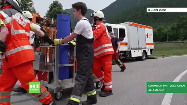 Allemagne : les secours déployés après un accident de train en Bavière