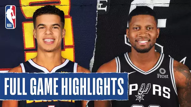 NUGGETS at SPURS | FULL GAME HIGHLIGHTS | August 5, 2020