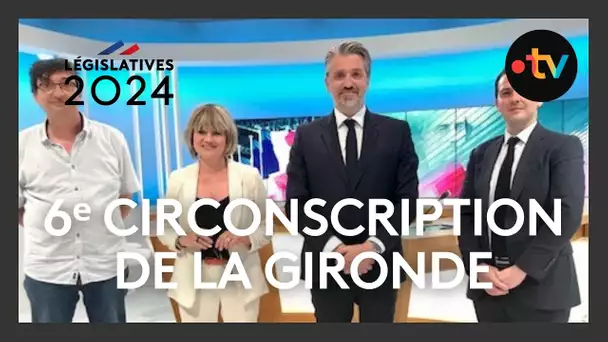 LÉGISLATIVES 20124 : Débat sur les enjeux de la 6e circonscription de la Gironde