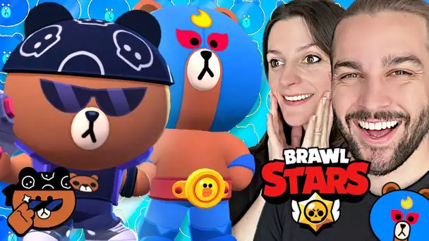 LES MEILLEURS SKINS DE BRAWL STARS !  ( TEAM NOUNOURS 🐻 )