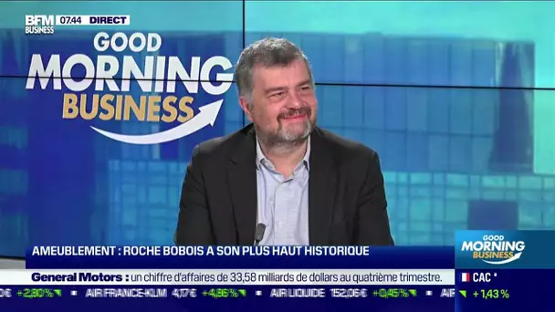 Guillaume Demulier (Roche Bobois) : Roche Bobois à son plus haut historique