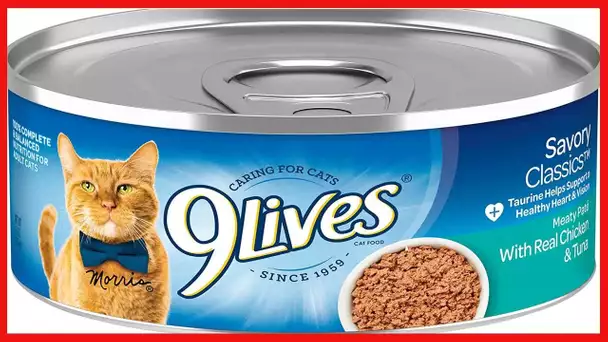 9Lives Meaty Pate Wet Cat Food