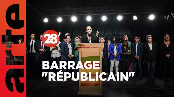Le barrage “républicain” peut-il être vainqueur face au RN ? - 28 Minutes - ARTE