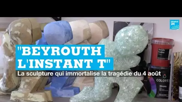 "Beyrouth l'instant T" : la sculpture qui immortalise la tragédie du 4 août