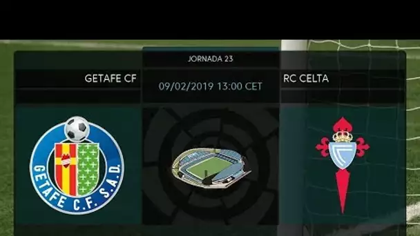 Calentamiento Getafe CF vs RC Celta