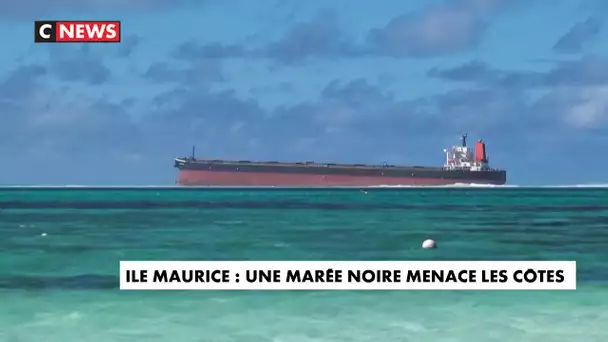 Île Maurice : une marée noire menace les côtes