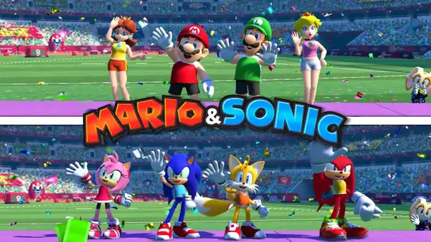 TEAM MARIO VS. TEAM SONIC | MARIO & SONIC AUX JO DE TOKYO 2020 NINTENDO SWITCH