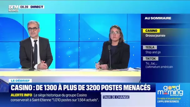 Le débrief : Casino, de 1 300 à plus de 3 200 postes menacés