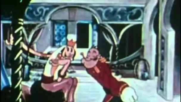 Aladin et la lampe merveilleuse - Popeye cartoon en français