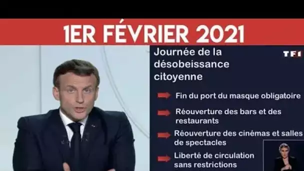 Les Français, font entendre leur mécontentement avec le hashtag “Je ne me reconfinerai pas” !