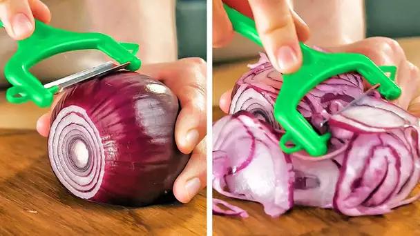 Comment éplucher et couper les fruits et légumes 🍎🥝🥦🥝🥦