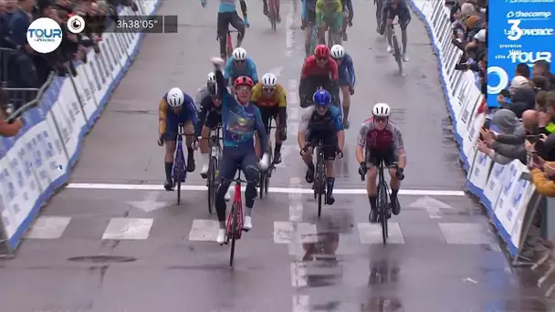Sprint final et victoire de Mads Pedersen pour la première étape du Tour de La Provence