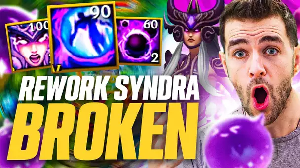 LE REWORK SYNDRA EST BROKEN = ELLE GAGNE LE  BUFF ELDER DRAGON EN PASSIF ! (+2,5s Cc.. etc)