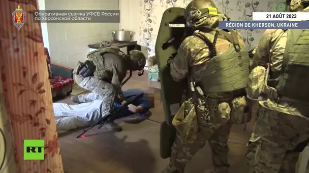 Kherson : le FSB annonce l’arrestation d’un ressortissant ukrainien soupçonné de sabotage