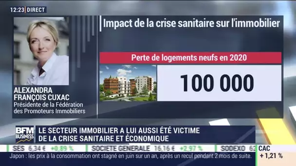 Alexandra François Cuxac (Fédération des Promoteurs Immobiliers): L'immobilier, victime de la crise