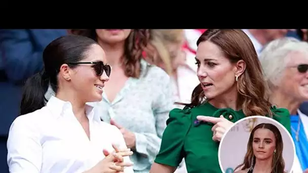 Kate Middleton soutenue par Emma Watson, ce coup de vent à Meghan Markle
