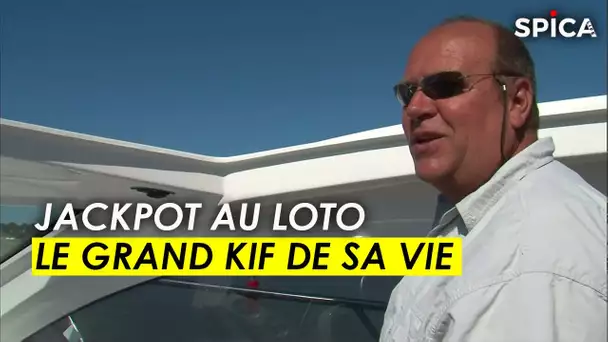 Le grand kif de sa vie,  il touche le jackpot au loto