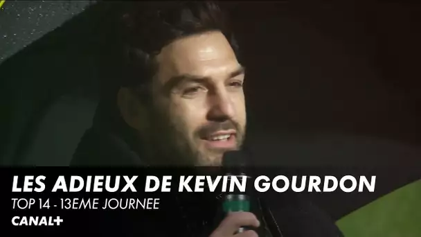 Le message d'adieu de Kevin Gourdon à La Rochelle