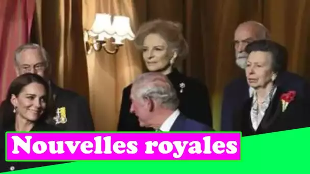 Royal fait sa première grande apparition publique depuis qu'il est tombé malade de Covid