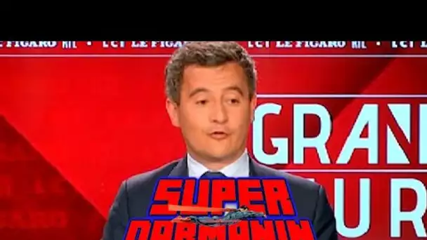 Darmanin endosse l'habit de "Superman"... comme Wauquiez dont il se moquait