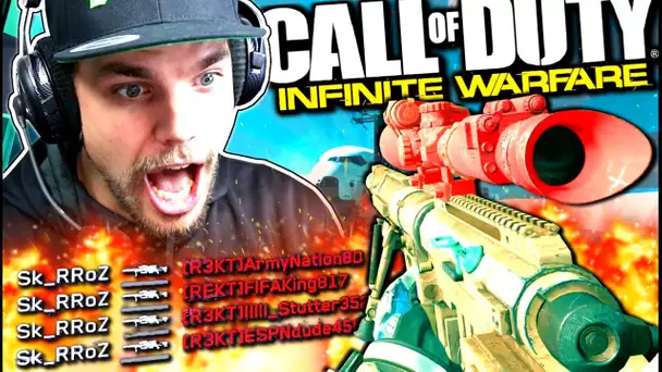 Infinite Warfare: 2 QUADFEED en 1 PARTIE !!