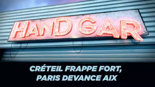 Handgar : Créteil frappe fort, Paris devance Aix