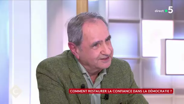 Nouveau livre de Pierre Rosanvallon : "Les Institutions invisibles" - C à Vous - 04/10/2024