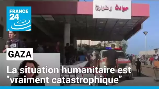 Gaza : "la situation humanitaire est vraiment catastrophique" • FRANCE 24