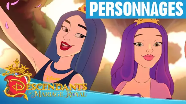 Descendants : Le mariage royal - Présentation des personnages