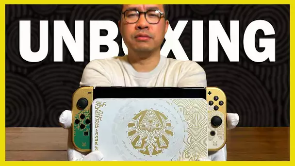 J'ai reçu la Nintendo Switch Zelda Tears of Kingdom Collector, mon UNBOXING 4K
