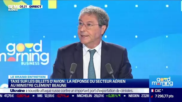 Pascal de Izaguirre (Corsair) : Aérien, les bons chiffres du trafic cet été