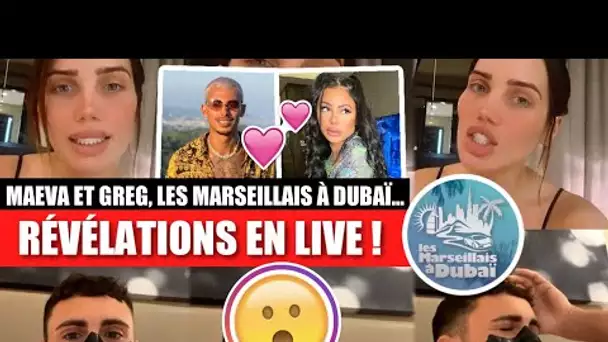 MANON ET ILLAN BALANCENT EN LIVE : MAEVA ET GREG, LES NOUVEAUX DANS LES MARSEILLAIS À DUBAÏ... 😱💕