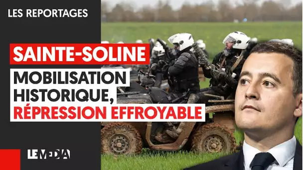 MEGA-BASSINES : COMMENT DARMANIN ET SA POLICE ONT RÉPRIMÉ LA MOBILISATION HISTORIQUE À SAINTE-SOLINE